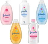 Ultimate Johnson's 500ml Baby Bath Time Bundle Set - Baby Oil, Baby Bath, Baby Lotion, Baby Talc, Baby Shampoo