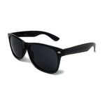 WS UK Adults Classic Sunglasses with UV400 Protection - Unisex (Black)