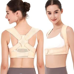 JMPOSE Back Posture Corrector for Women: Adjustable Shoulder Posture Brace Straightener Pain Relief (Small/Medium)