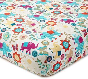 Levtex Baby Zahara Collection Print Fitted Crib Sheet