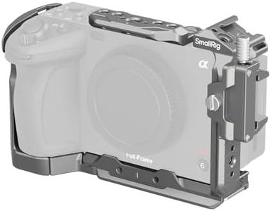 SmallRig FX3 / FX30 HawkLock Quick Release Camera Cage Kit for Sony with Cable Clamp, Bulit-in QR Cold Shoe NATO Rail/QR Plate for Arca, Modular Design Compatible with Original XLR Handle