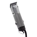 Oster Clipmaster Hair Clippers for Large Dog, Cat, and Pet Grooming with Detachable Blade for Thick Coats, Gray