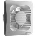Xpelair 93225AW Bathroom Ventilation Wall/Ceiling Extractor Fan, 240 V, White