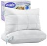 Nuzzle Pillows Standard Size Set of 2 Adjustable Firm Pillows, Luxury Hotel Collection Bed Pillows – Best Adjust Height Soft Cooling Pillows for Back, Stomach and Side Sleepers