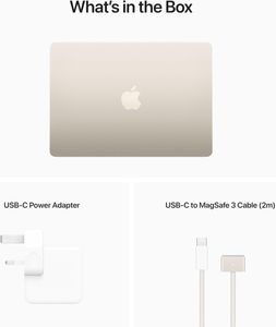 Apple MacBook Air M2 13.6" Laptop – Starlight