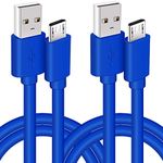 2 PCS 10FT Micro USB Power Cord for Fire TV Stick,PS4,Roku Streaming Stick,Roku Express Premier Plus,Chromecast,E-Reader,Intel Computer Replacement,Charger Charging Cable Compatible with Kindle Tablet