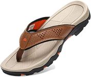 VVQI Men's Sport Flip Flops Comfort Casual Thong Sandals Outdoors