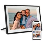Digital Picture Frame 10.1 Inch Large Digital Photo Frame with 1280 * 800 IPS Full HD Touchscreen, Humblestead 32GB WiFi Smart Frame Share Photos and Videos via AiMOR App, Black