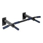 Navaris Pull Up Bar - Wall Mounted Chin Up Bar for Home Gym Exercise 93x50.5x18 cm - Fitness Station for Pullups and Chinups Training with Foam Grips