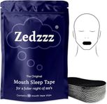 Zedzzz Mouth Tape for Sleeping (35 Strips) | Anti Snoring Aid for Men & Women | 5+ Weeks of Sleep Tape Strips | Sleep Aid | Anti Snoring Devices Mouth Tape | Snore Stopper | Reusable Mouth Tape