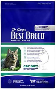 Best Breed Dr. Gary's Cat Diet Slow-Cooked in USA [Natural Dry Cat Food for All Ages] - 24lbs.,Dark Brown