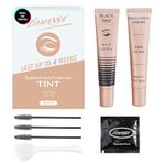 Lomansa Eyelash Tint Kit Black Lash Tint Kit, Eyebrow Tint, Achieve Voluminous Keratin Colors Kit with Complete Tools for Salon Or at Home Use