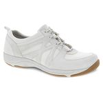 Dansko Women's Hatty Sneakers - Womens Walking Shoes – Comfort & Support, Ivory, 5.5/6