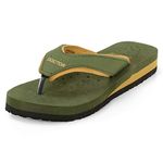 DOCTOR EXTRA SOFT Care Diabetic Orthopedic Pregnancy Flat Super Comfort Dr Flipflops and House Slippers For Women's and Girl's D-18-Olive-6 UK