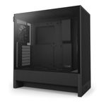 NZXT H5 Flow - Compact ATX Mid-Tower PC Gaming Case - High Airflow - 2 x 120mm Fans Included - 360mm Front & 240mm Top Radiator Support - Cable Management System - Tempered Glass - Black