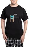 CafePress Director's Chair Because I Said So Men Cotton Pajama Set