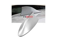 Faauto FM/Radio Signal Car Shark Fin Antenna Silver for Hyundai Aura