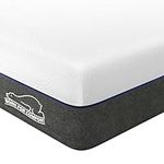 wowttrelax Single Memory Foam Mattress, 8 Inch with Soft Fabric, Skin-friendly Mattress, Breathable Cover, 2 Layer for More Supportive, Medium Firm-3FT Mattress-90x190x20cm