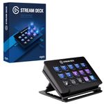 Elgato Stream Deck Classic - Live Production Controller with 15 Customizable LCD Keys and Adjustable Stand, Trigger Actions in OBS Studio, Streamlabs, Twitch, YouTube and More, PC/Mac