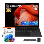 Microsoft Surface Copilot+PC Laptop, 13.8" Touchscreen Display, Snapdragon X Plus, 16GB RAM, 1.5TB Storage (512GB SSD+1TB Docking Station), Qualcomm Adreno GPU, Backlit Keyboard, Win 11 Pro, Black