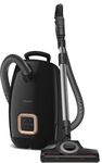 Miele Guard L1 Cat & Dog Bagged Canister Vacuum for Pet Owners with Odor-Reducing Active AirClean Filter, TurboTeQ Floorhead, and AllTeQ Universal Floorhead, in Obsidian Black/Space Grey