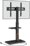 Perlegear Floor TV Stand with Power