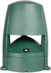 JBL Professional Control 88M Wired, Two-Way Coaxial, Mushroom Style Outdoor, Landscape, Garden, Architectural, Waterproof Speaker, 8-Inch, 360 Degree Sound. Sold Individually. Green