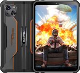 OUKITEL RT3 Rugged Tablet 8 Inch,Android 12 Mini Tablet IP68/IP69K 5150mAh,4GB(Expandable to 7GB)+64GB ROM TF-1TB Tablets Dual Sim 4G,16MP+8MP Camera Octa Core Unlocked Tab, Face ID,BT 5.3, NFC,Orange