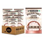 Urban Platter Shirataki Long-Grain Rice, 220g (Pack of 12) (Keto-Friendly | Low-Carb | Low-Calories | Fat-Free | Gluten-Free | Konjac Miracle Rice)