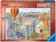 Ravensburger - Around the World in 80 Days 1000 Pieces