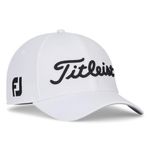 Titleist Golf Tour Elite Hat, White/Black, Small-Medium