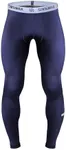 Sanabul Essential Compression Tights Men No Gi Jiu Jitsu Spats - Navy Blue, Large