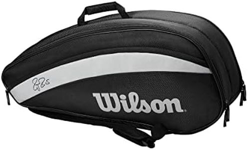 Wilson Roger Federer Team 6 Pack Tennis Bag - Black