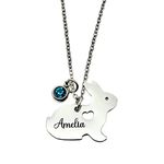 Bunny Necklace Rabbit Gift Birthday Bun Lover Present