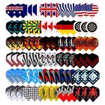 30 Sets(90pcs) 2D Cool Bling Standard Dart Flights Nice Darts Tail Wing Flight Outdoor Sports Professional New shafts