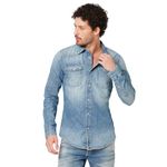 ROOKIES Denim Elegance Men's Slim Fit Full Sleeve Cotton Shirt (RJS2053-S)