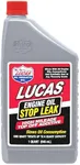 Lucas Oil Engine Oil Stop Leak Top Off Additive/12x1/Quart