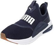 Puma 377875 SOFTRIDE EVO Slip-on Sneakers Athletic Shoes, Training & Fitness, 24 Spring Summer Color Puma Navy (02), 23.5 cm