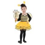 Amscan 9916677 Children's Ballerina Bee Costume Set, Yellow, 98 (EU)