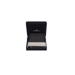URBAN FOREST Seattle Black/Sand Leather Wallet for Men
