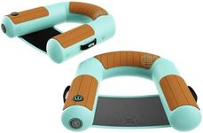 BOTE Hangout Suite Floating Sling Chair for Pool Beach Lake Boat Float Adults Family Friendly 3FT 1 Pack Includes Air Pump with Mesh Carry Bag for Travel 2-Pack