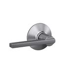 Schlage F10 LAT 626 16-080 10-027 Latitude Passage Lever, Brushed Chrome