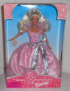 Barbie 35th Anniversary Doll 1997 Walmart Special Edition