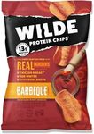 WILDE Barbeque Protein Chips, Thin and Crispy, High Protein, Keto Friendly, Made with Real Ingredients, 1.34oz Bags (Pack of 8)…