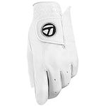 TaylorMade Men's TP Golf Glove, White, Medium Large