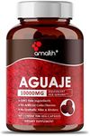 Amalth Aguaje Curves Capsule for Women- 10000mg Extra Strength from Peru Natural Supplements- 90 Capsules Non- GMO Premium Quality Pills