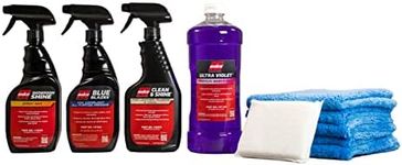 Malco All-in-One Auto Detailing Kit – Best Interior & Exterior Car Cleaning & Conditioning Kit/Includes 6 Professional Grade Car Detailing Products (800415)