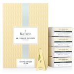 Tea Forté BULK PACK White Ginger Pear White Tea, 48 Handcrafted Pyramid Tea Infusers