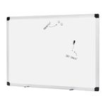 Amazon Basics Magnetic Framed Dry Erase White Board, 36 x 48 Inch