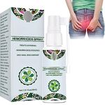 Hemorrhoids Spray,Natural Hemorrhoids Treatment Spray,Piles Treatment,Hemorrhoids Itching Reliving Spray for Anal Fissure,Hemorrhoids,Fast Relief of Burning, Pain and Itching,30ml